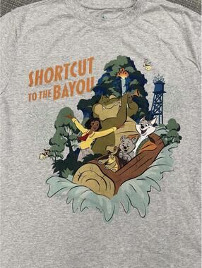 Disney nwt Tiana’s bayou adventure shirt large